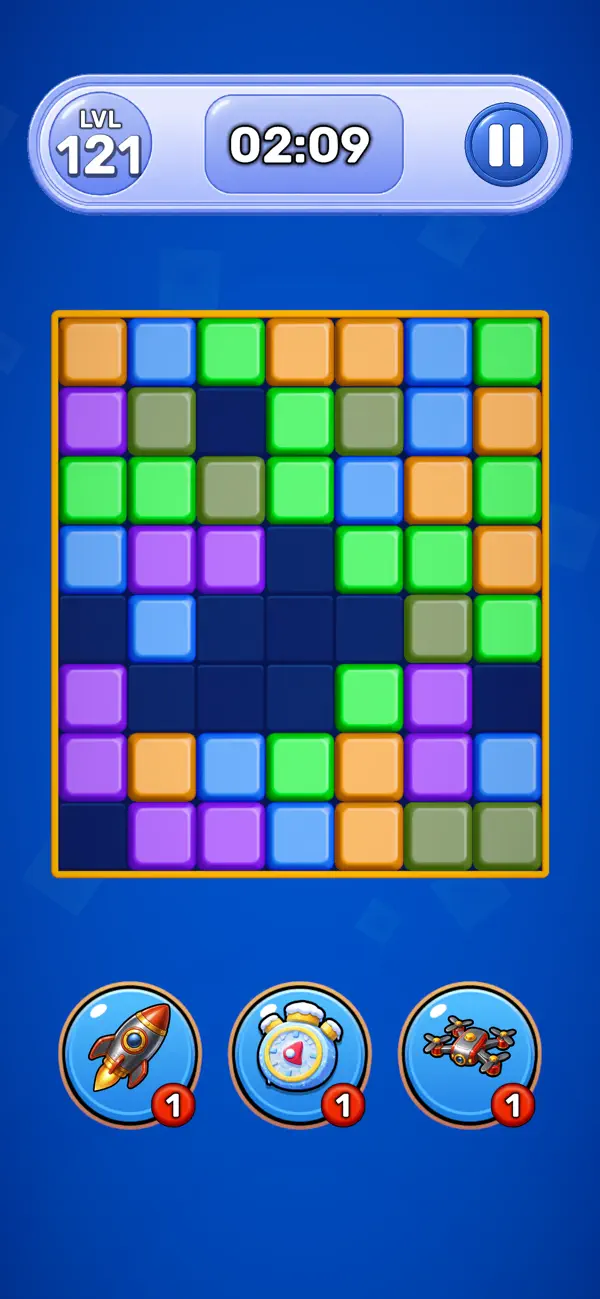 Triple Match Cube Puzzle