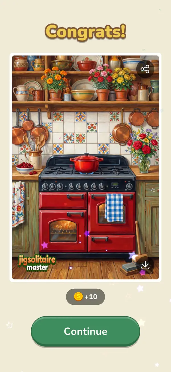 Jigsolitaire Master Puzzle