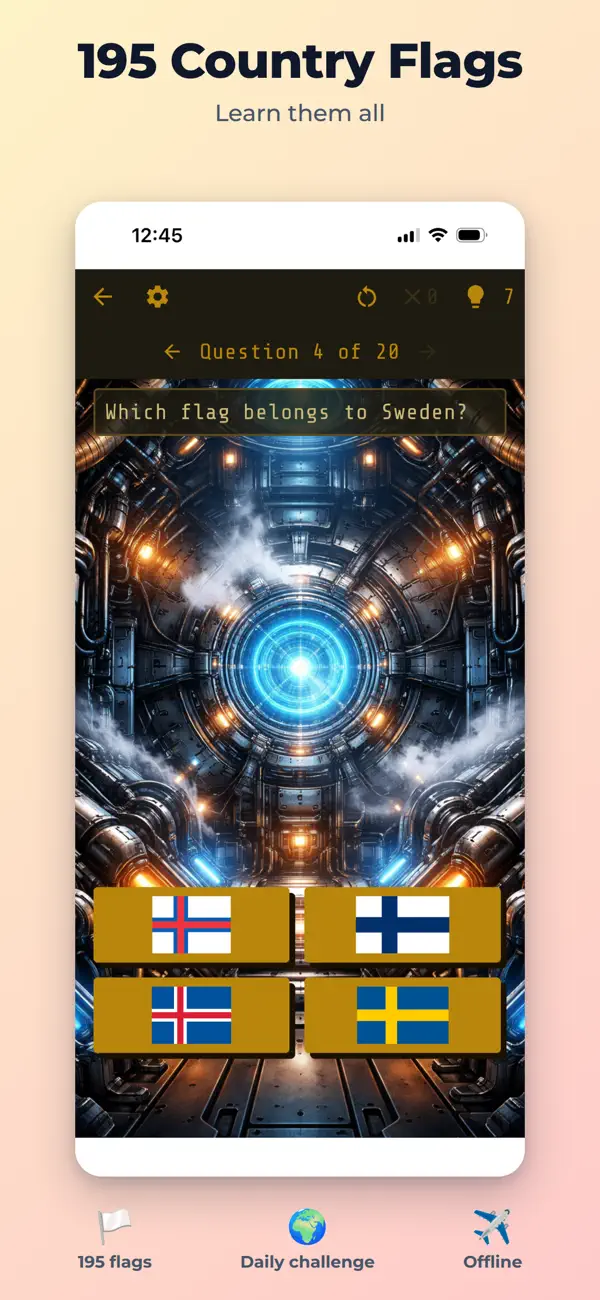Flag Quiz: Country & Capital