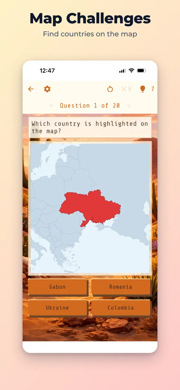 Flag Quiz: Country & Capital