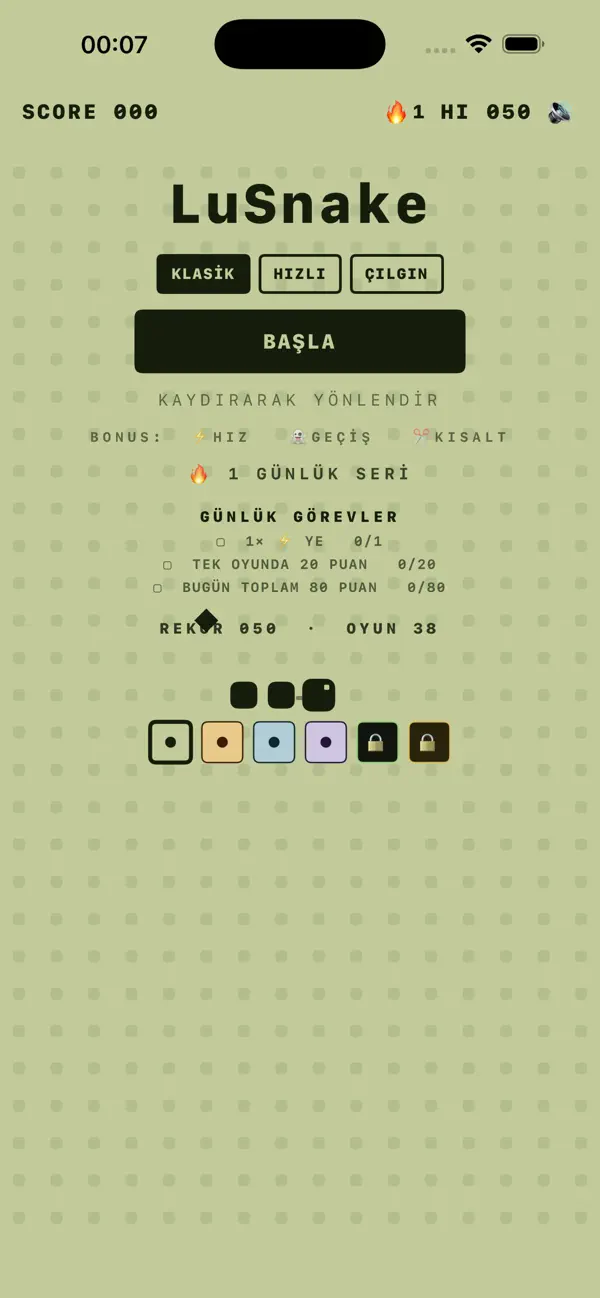 LuSnake: Retro Snake