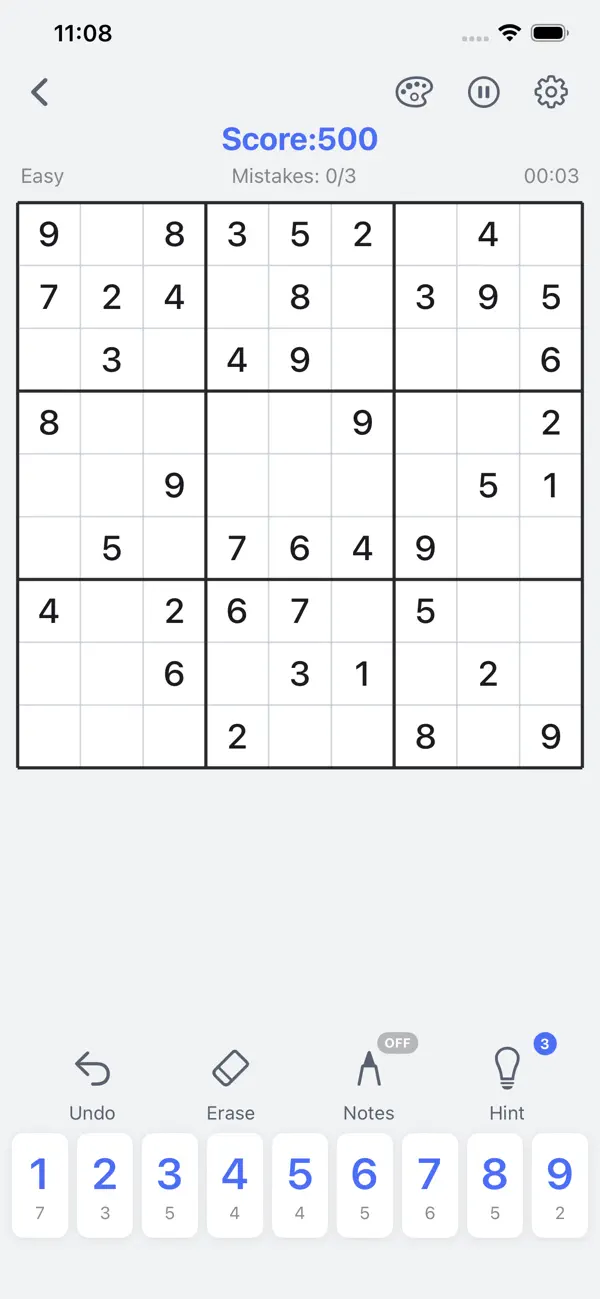 Sudoku - Logical brain puzzles