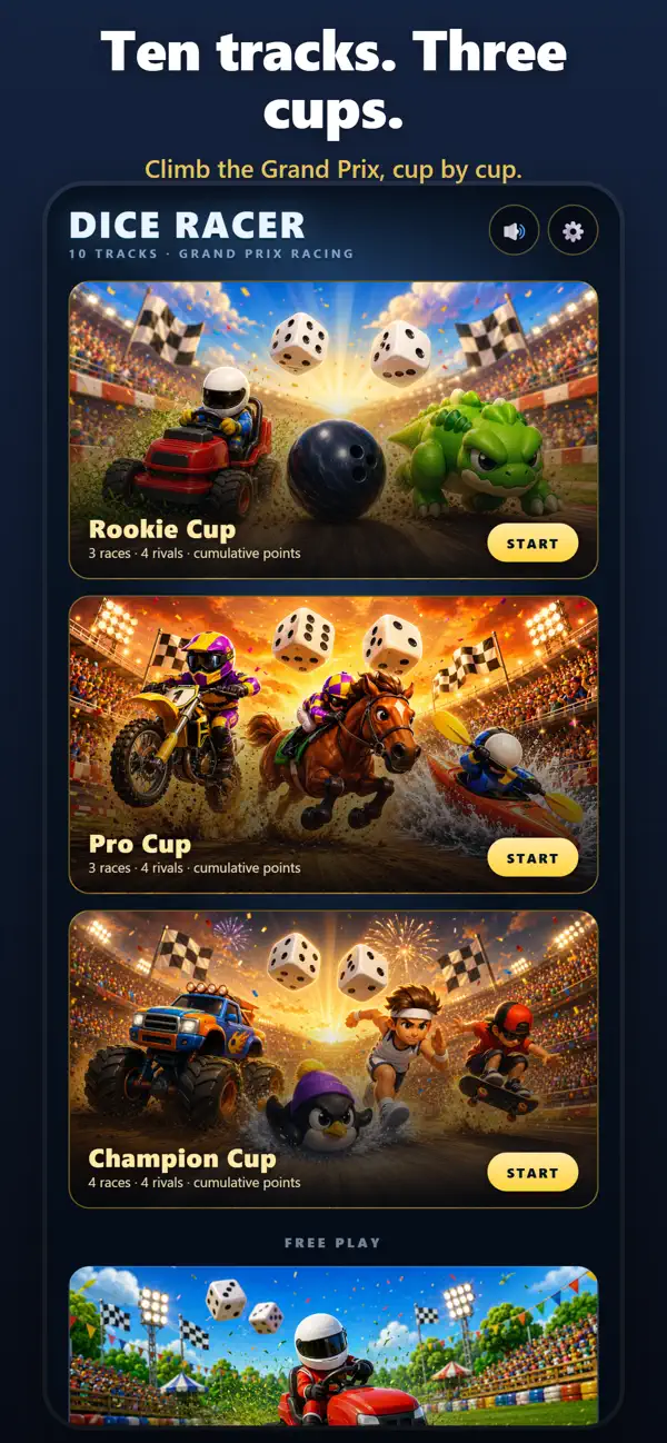 Dice Racer: Grand Prix