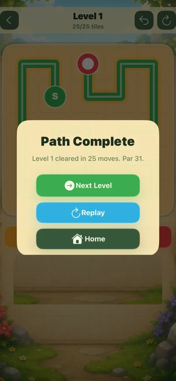 One Path Fill Puzzle