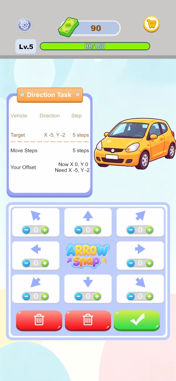 Car Arrow Puzzle