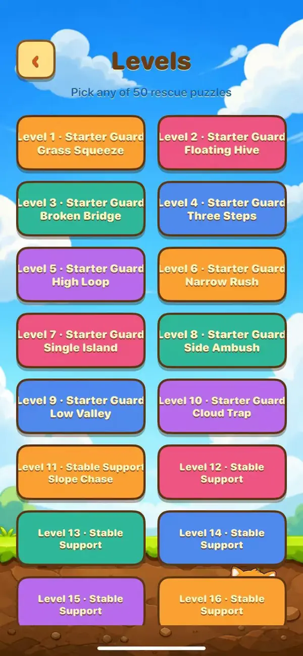 Save the Dog-Line Puzzle