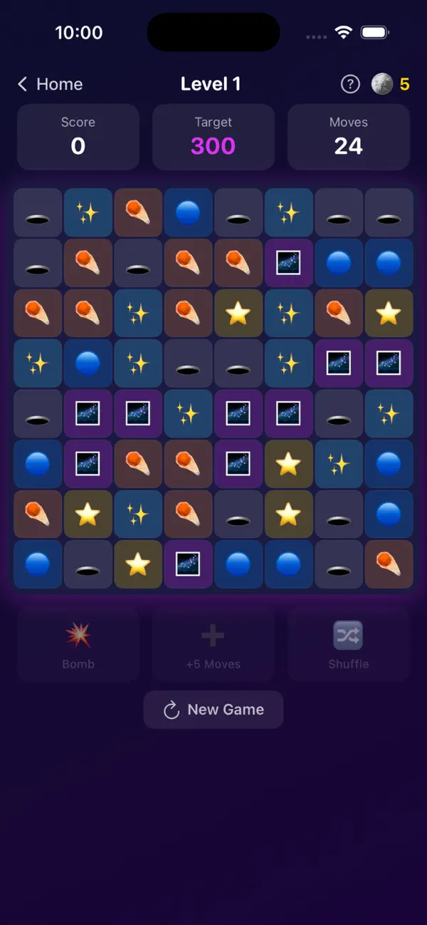 Cosmic Match Galaxy