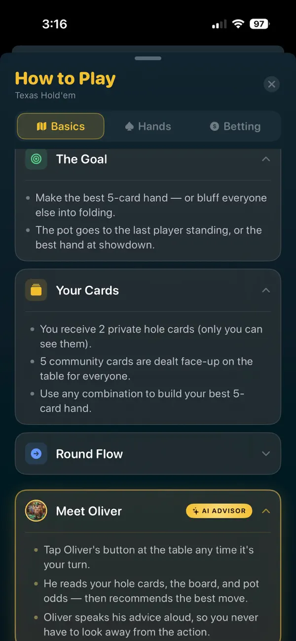 Poker Oracle