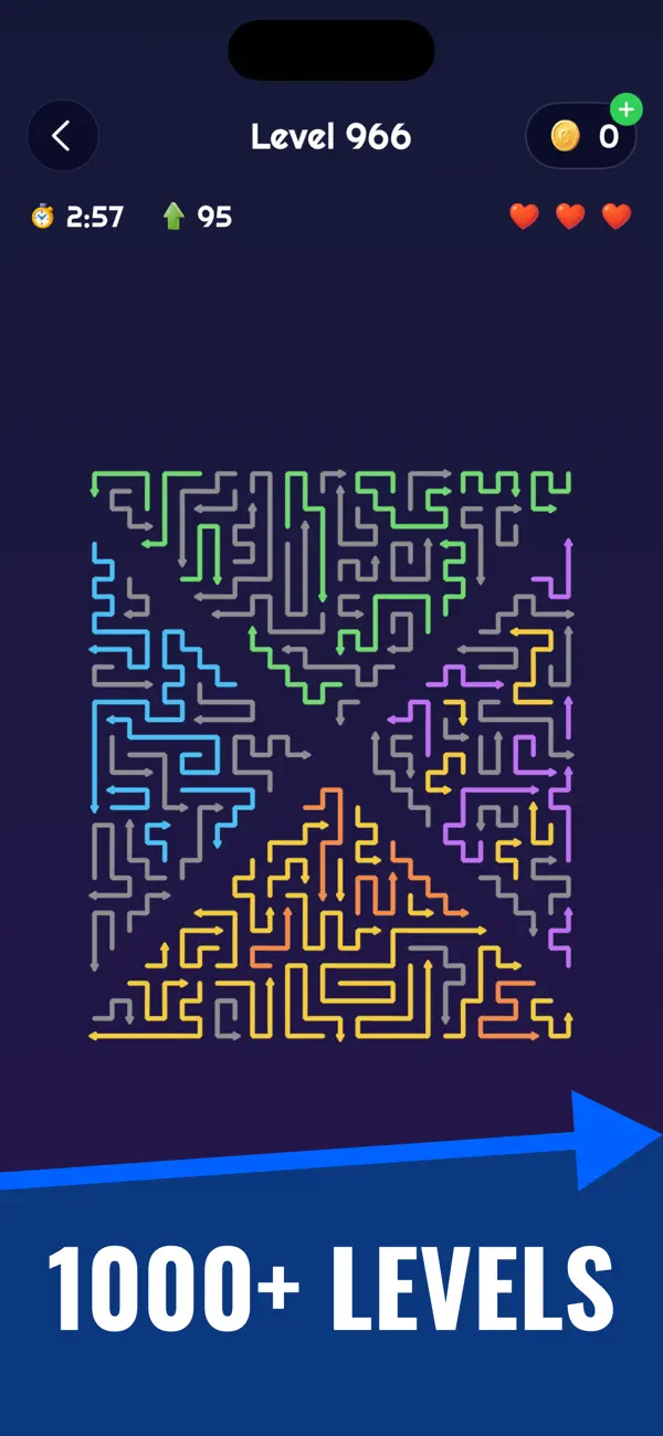 Arrow Out Brain Puzzle Game
