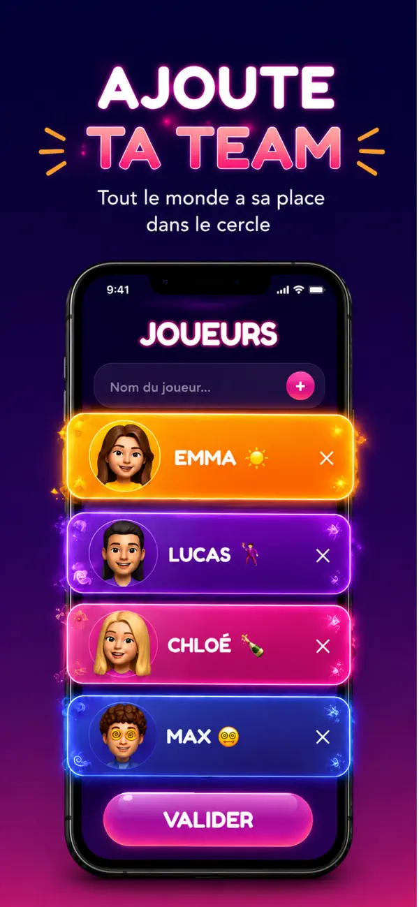 LE CERCLE - Jeu entre amis