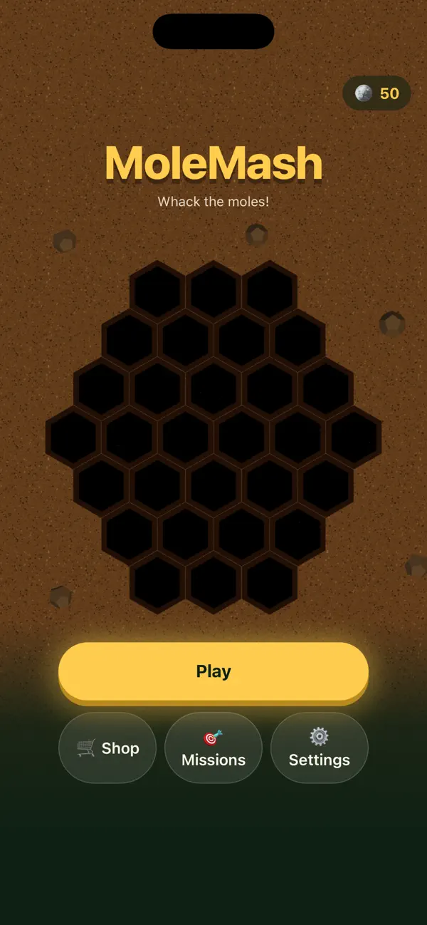 MoleMash: 3D Mole Arena