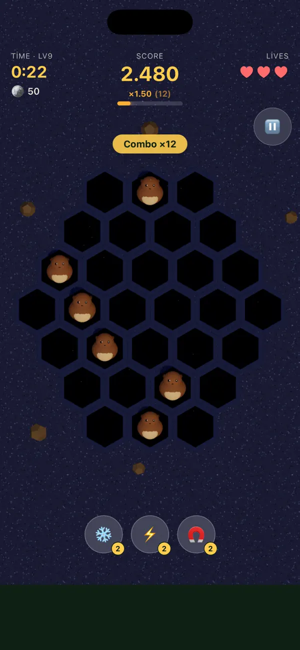 MoleMash: 3D Mole Arena