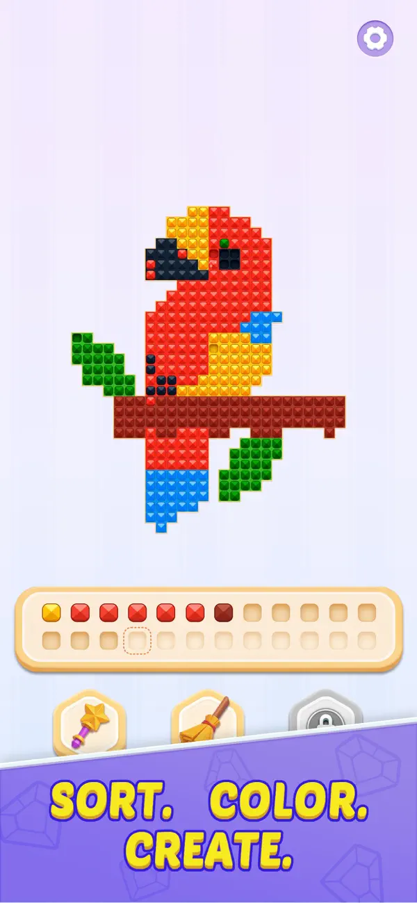 Diamond Art Master: Color&Sort