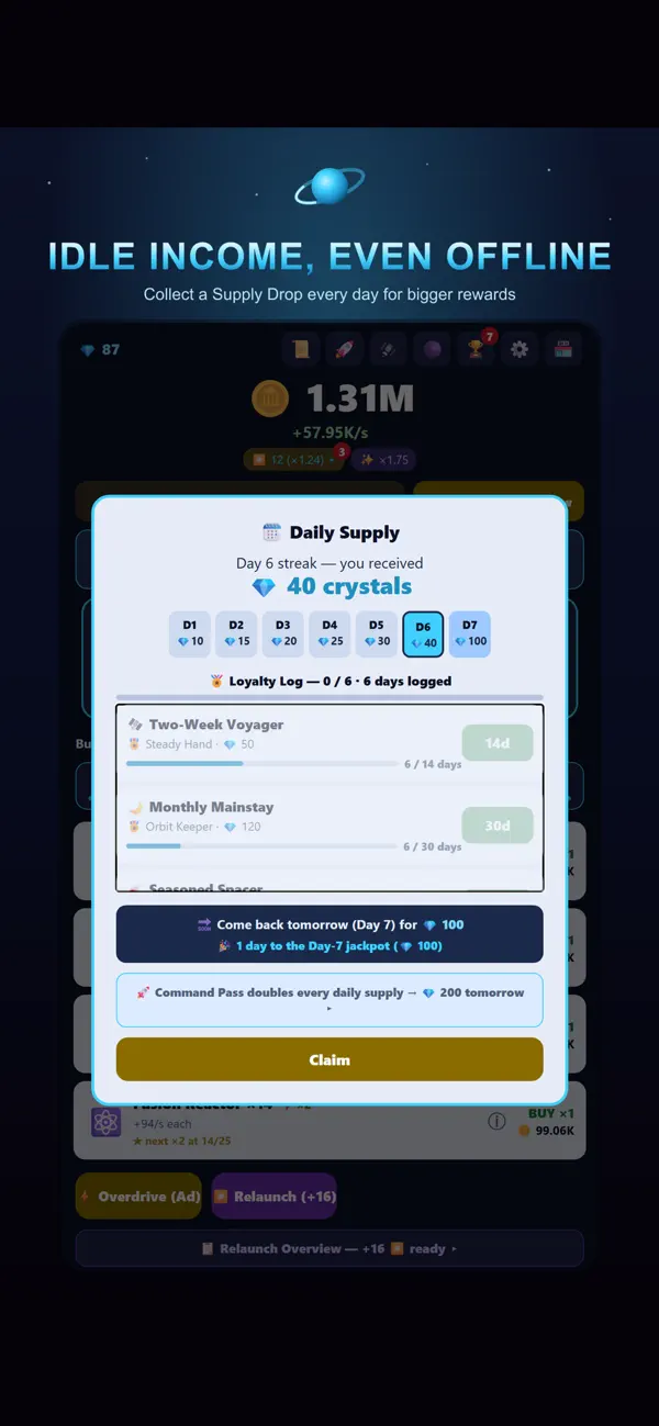 Astrobloom: Idle Space Tycoon