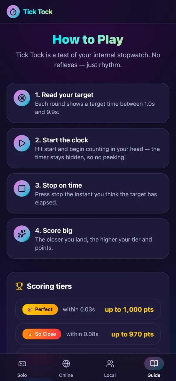 Tick Tock Party