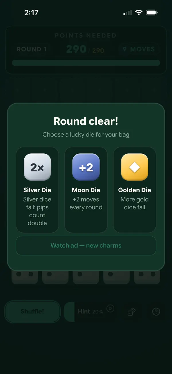 Dice Grid: Yatzy Puzzle