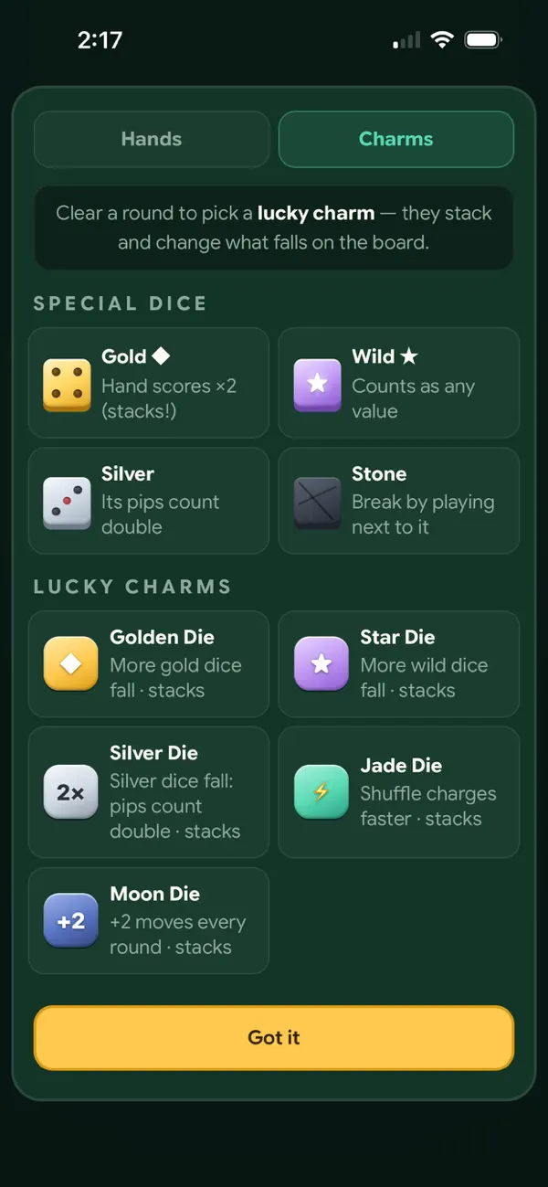 Dice Grid: Yatzy Puzzle