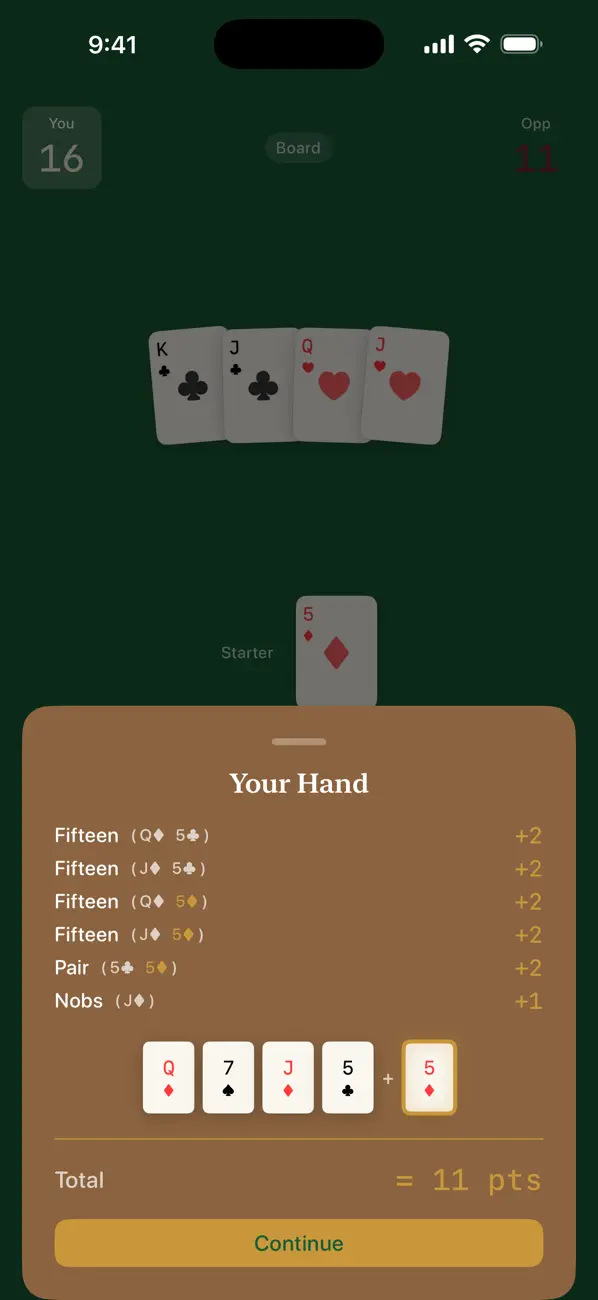 Cribbage – Classic Crib