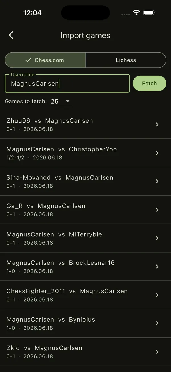 Mouseslip: Chess Game Analysis