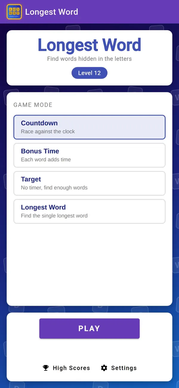 Longest Word