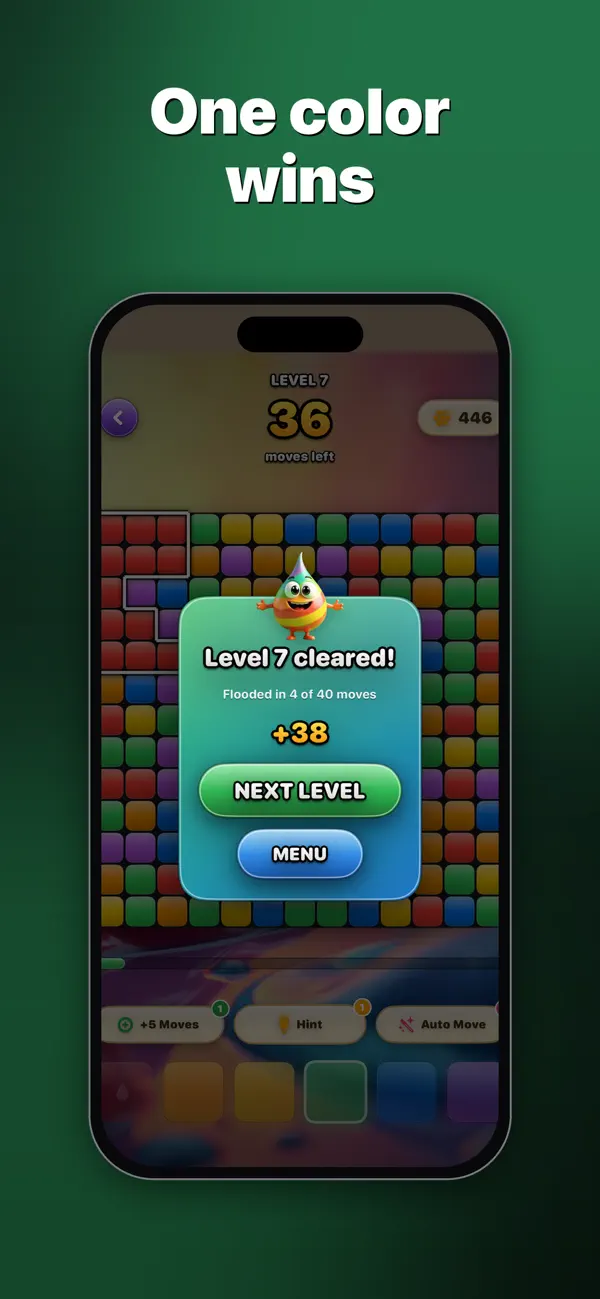 Color Flood Puzzle - Floodo