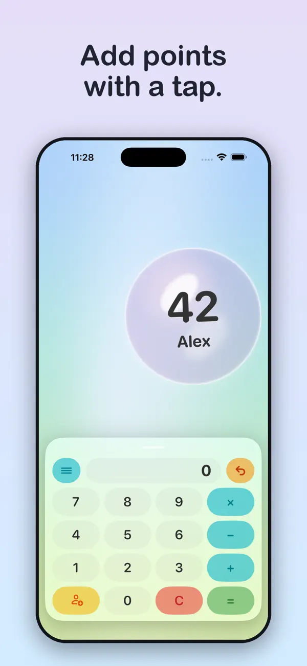 the number bubble