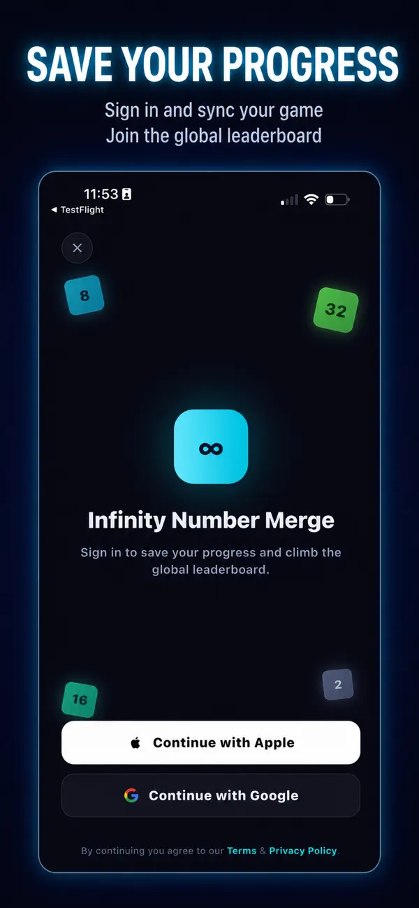 Infinity Number Merge