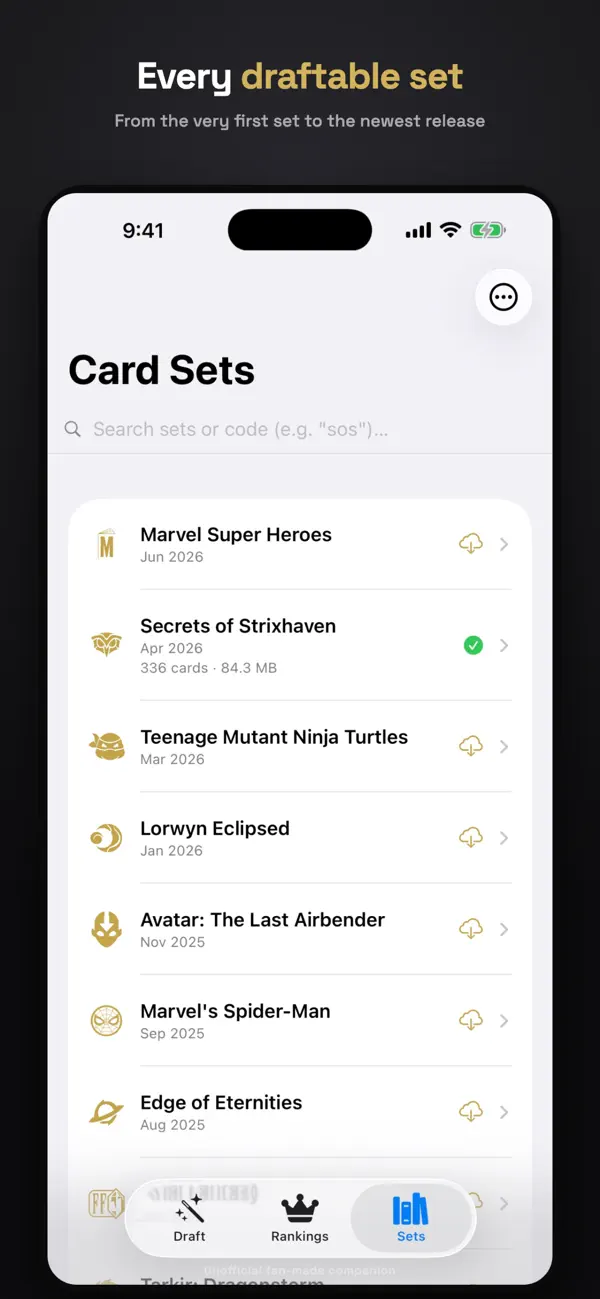 MTG Draft Companion