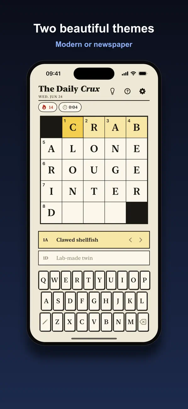 Crux: Daily Crossword