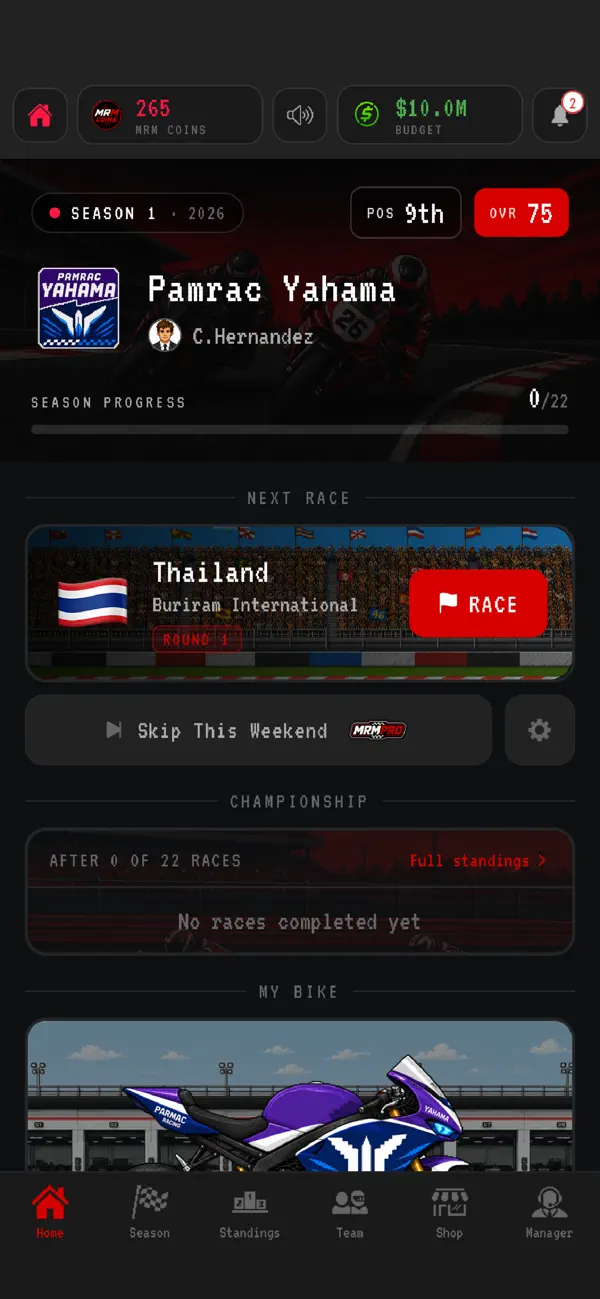 Moto Racing Manager GP