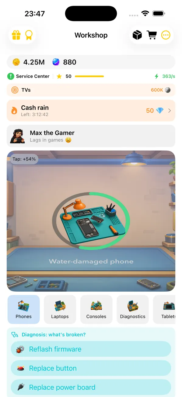 Idle Repair Tycoon