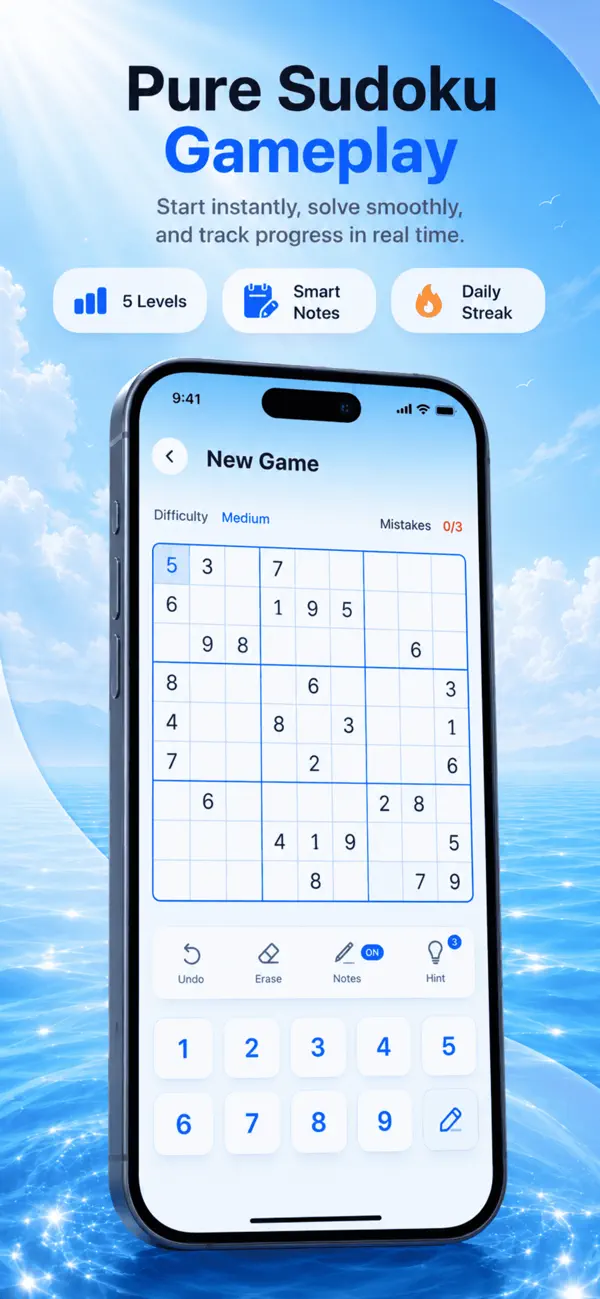 Sudoku Infinite : Brain Puzzle