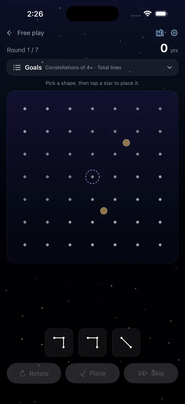 Stargazer: Roll & Write