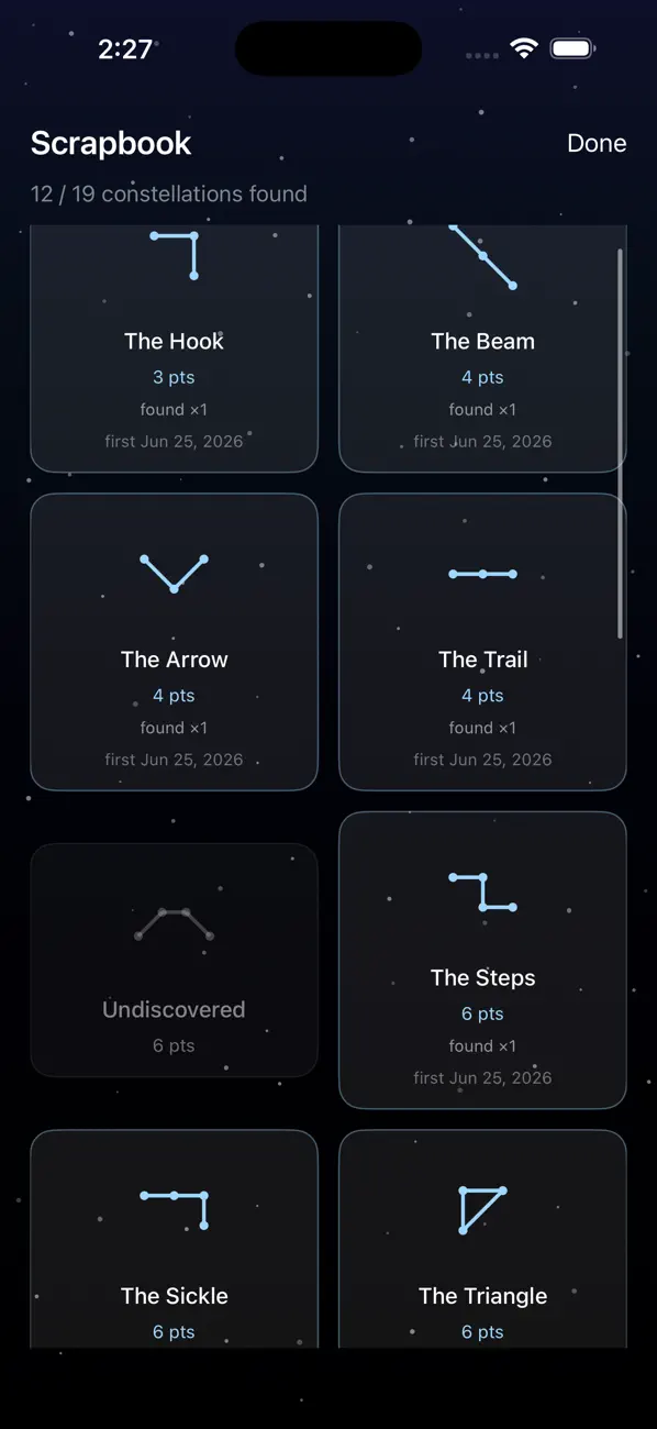 Stargazer: Roll & Write