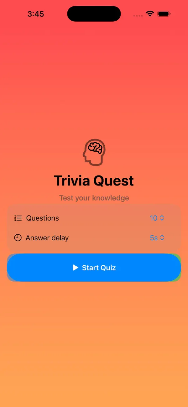 The Mini Quiz Show