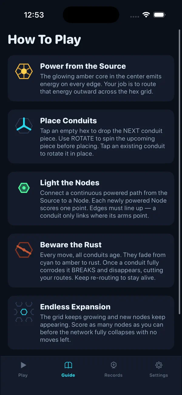 Hex Conduit