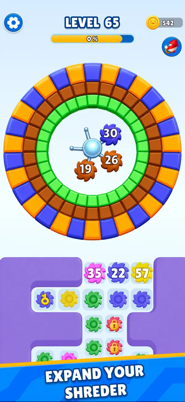 Cube Shred Color Sort Puzzle