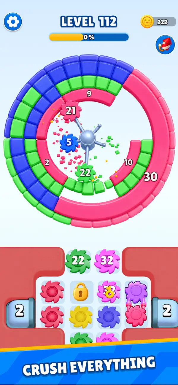 Cube Shred Color Sort Puzzle