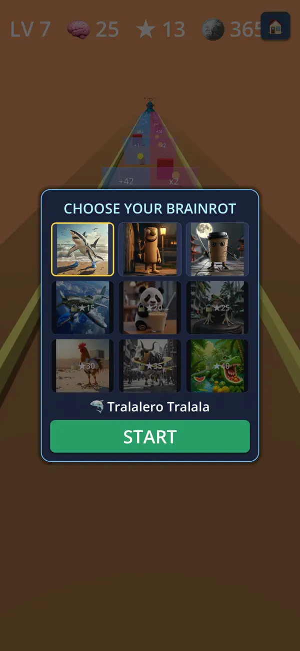 Brainrot Crowd