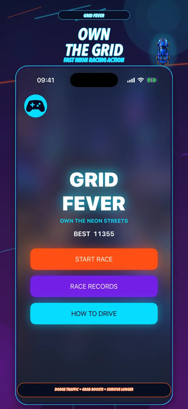 Grid Fever: Neon Racing