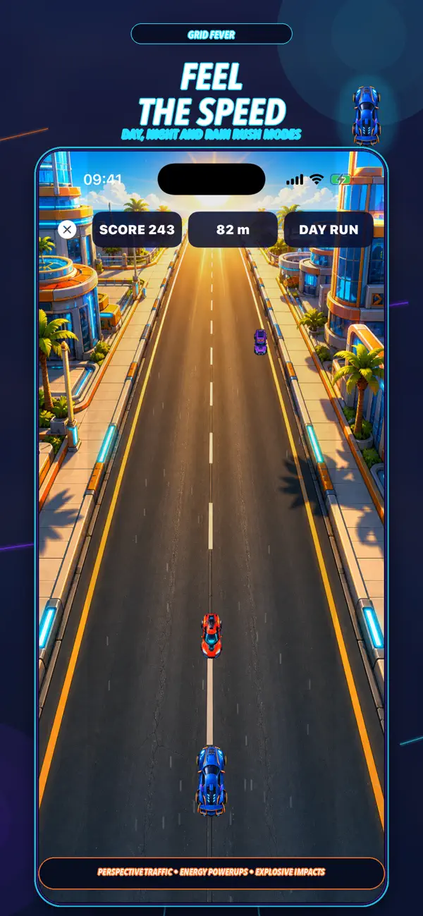 Grid Fever: Neon Racing