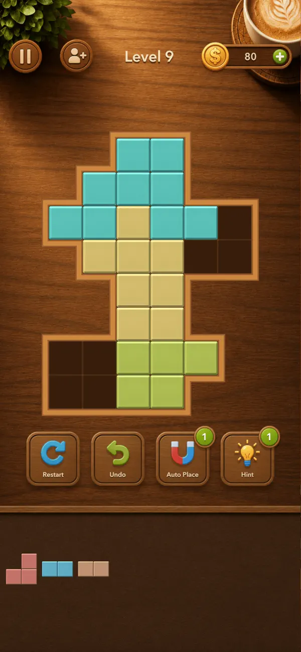 Wood Block Quest: Block Puzzle