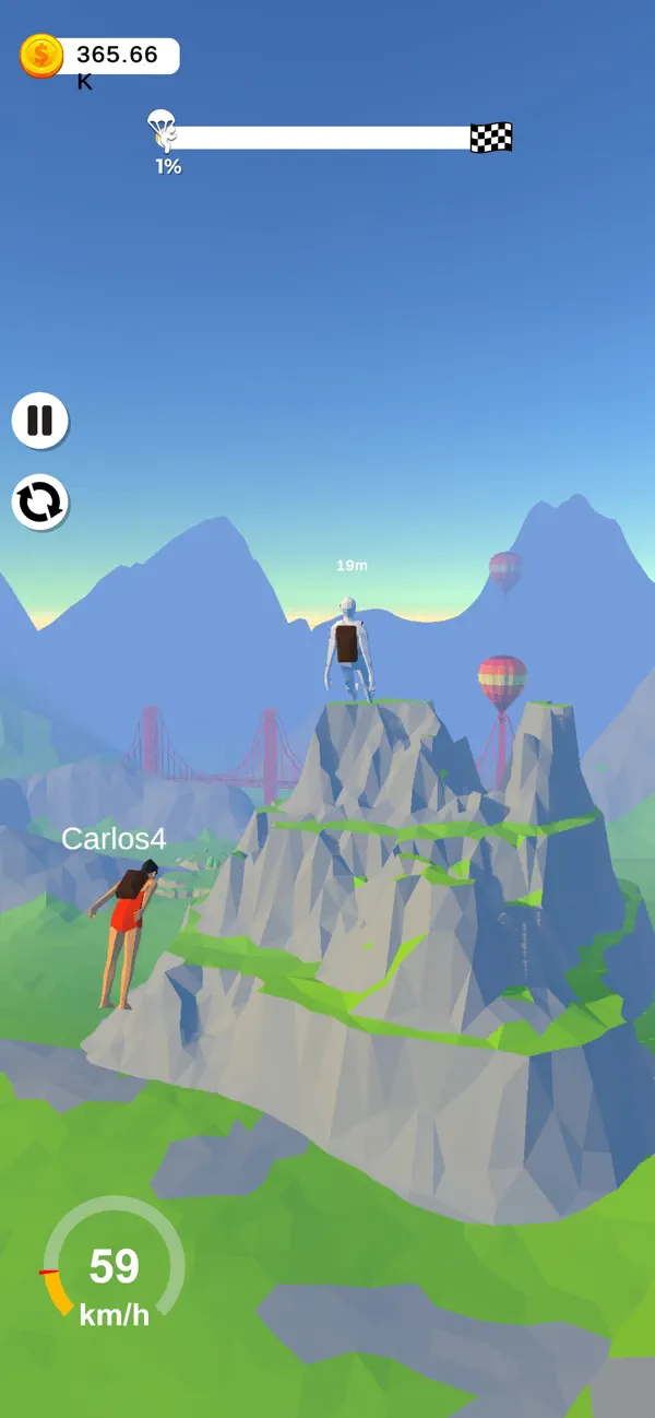 Idle Parachute Evolve Game