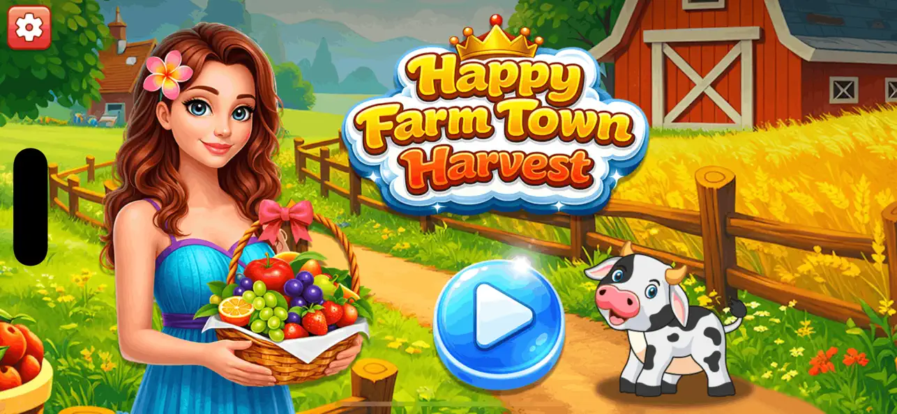 Happy Farm Town Harvest