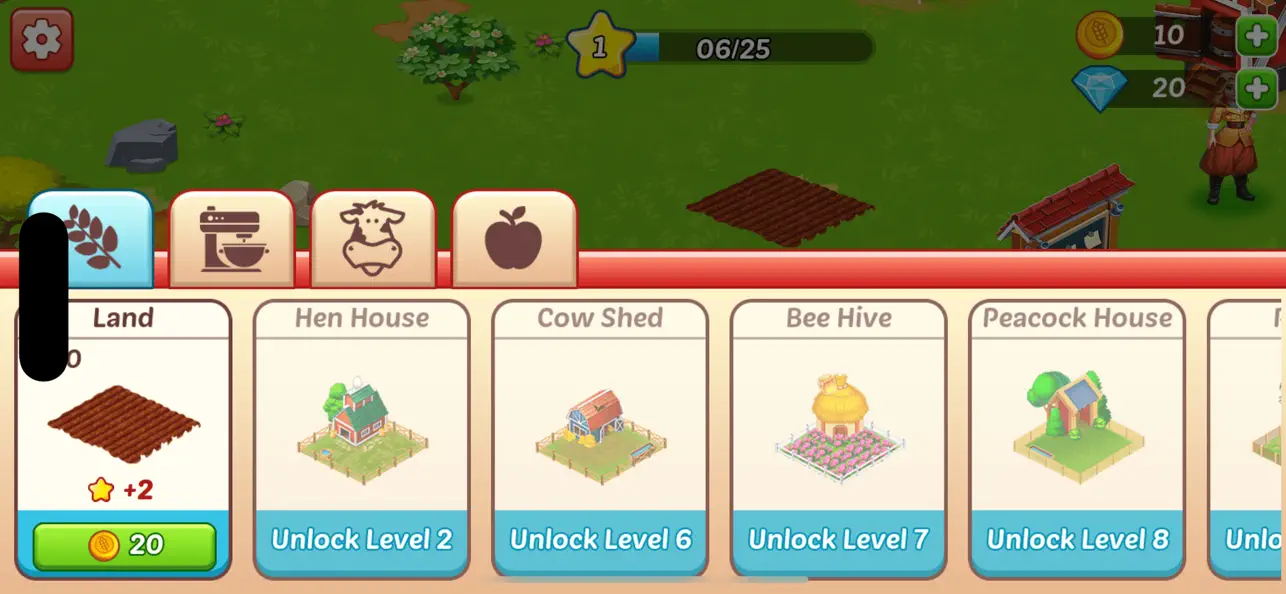 Happy Farm Town Harvest