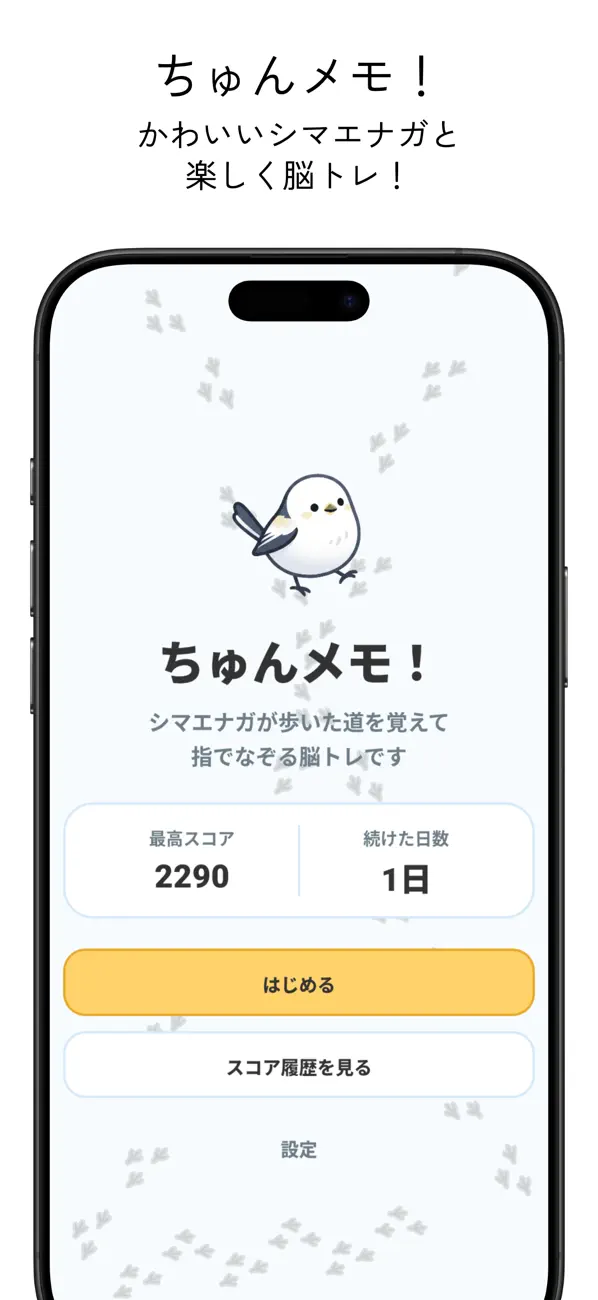 Chun Memo: Cute Bird Memory