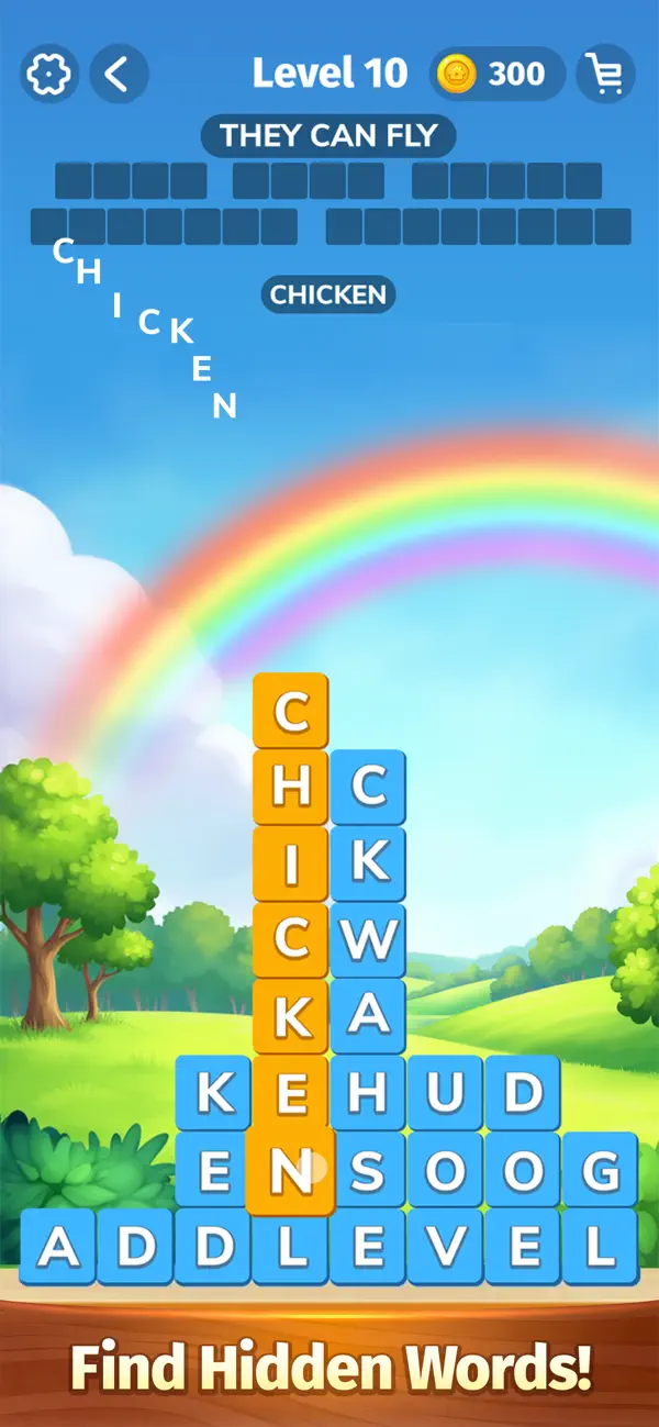 Word Stacks: Swipe Puzzle