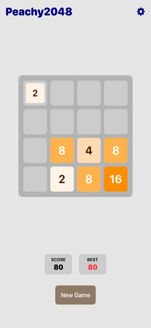 Peachy 2048