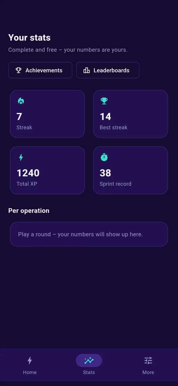 Rechenflow Mental Math