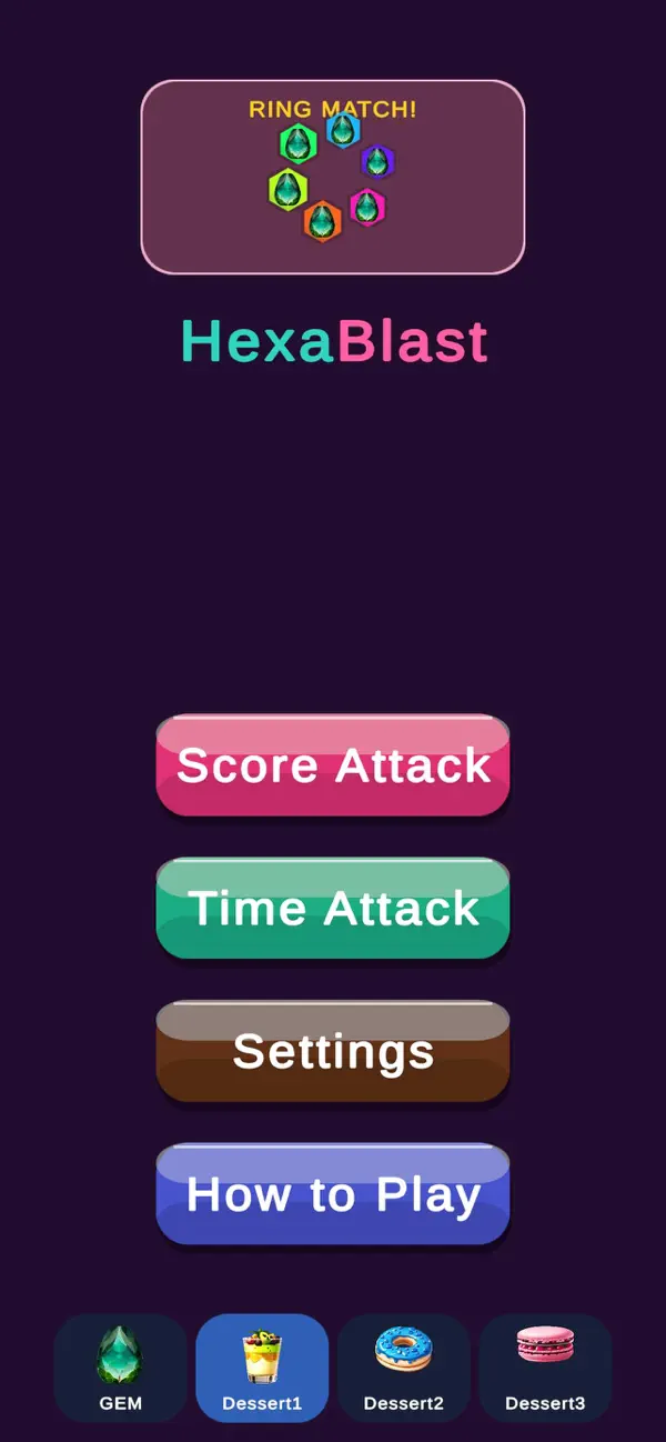 HexaBlast: Dessert Match